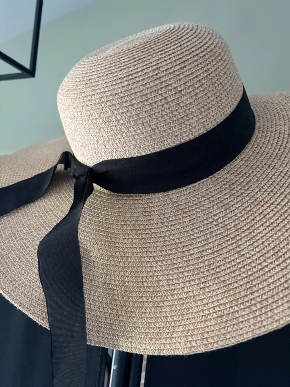 Straw Floppy Sun Hat Wide Brim